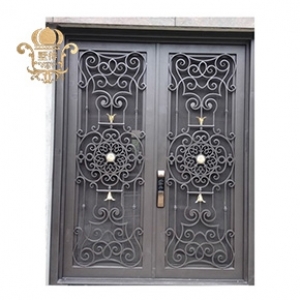  Exterior Wrought Iron Door Size is 3\' 0