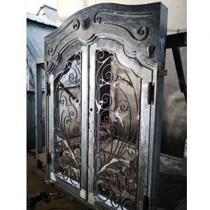 hand forged wrought iron front doors6