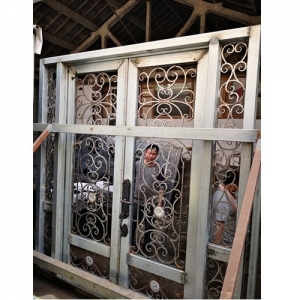 hand forged wrought iron front doors3