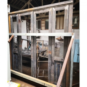  steel 2 x bifold doors 