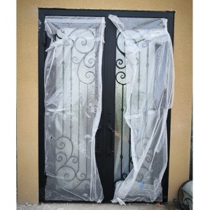hand forged wrought iron front doors 2