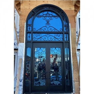 New York  wrought iron front doors