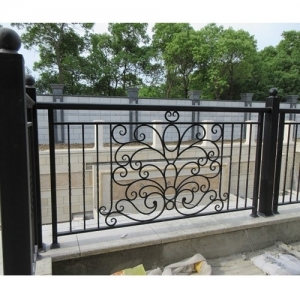 hand forged wrought iron balcony