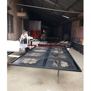 powder coating steel doors1