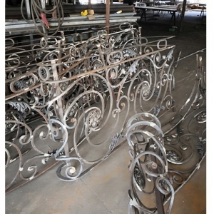 hand forged wrought iron balustrades