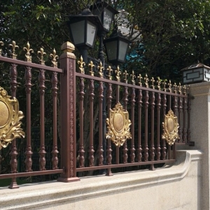 Bihuali Villa luxury aluminum fence 