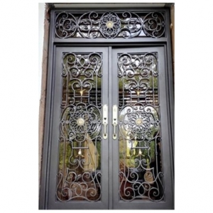wrought iron doors -1