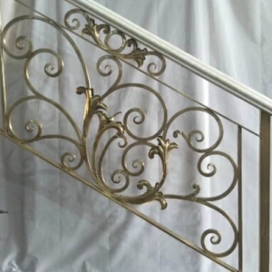bronze railing sample style 2