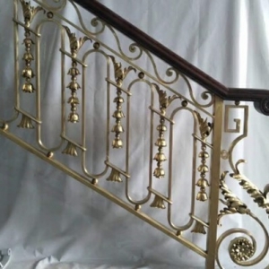 bronze railing sample style 6