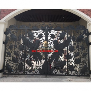 7mx4.5m hand forged wrought iron gates 