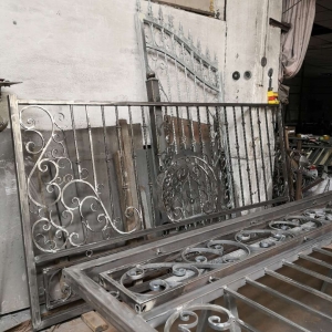 export wrought iron gate fabricate 1
