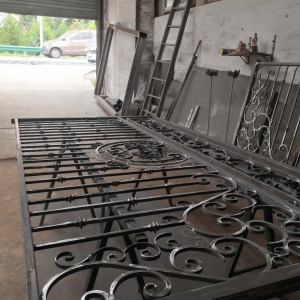 export wrought iron gate fabricate 1