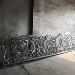 export wrought iron gate fabricate 1