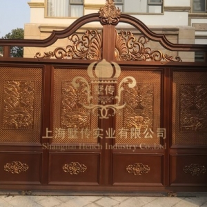 aluminum gate for villa 