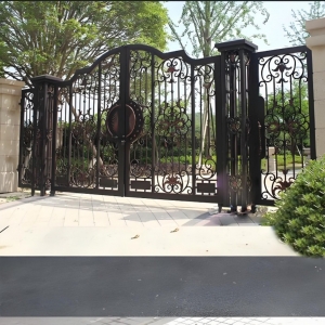 Garden Swing Driveway Gates Design For Sale