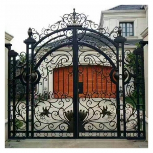 Garden Steel Metal  Iron Driveway Gates China Manufacturers