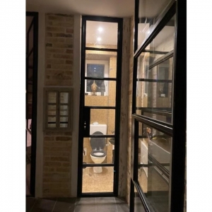 Elegant Wrought Iron Double Entry Door China For Sale