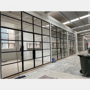 Wrought Iron Double Entry Safety Doors & Gate Windows Design for Home China