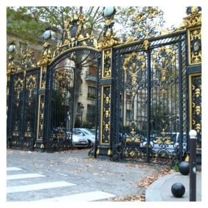 Decorative Wrought Iron Fence Wrought Iron Gate Steel Gate Driveway Gate