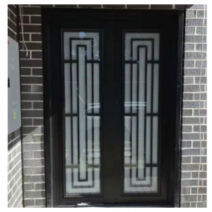 Metal Front Entrance Door China Exterior Security Door Wrought Iron Front Entry Doors 