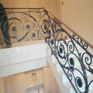 Pure Bronze Wrought Iron Railing Balustrade China Design Fence Gate Railing 