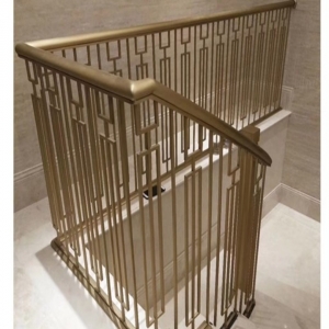 Factory Direct Wrought Iron Railing China Design Balcony Stair Outdoor Metal Railing for Stairs Balconies