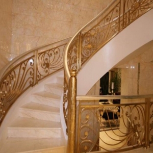 Bronze Wrought Iron Building Railing for Balcony Stair & Outdoor Use-Rust Resistant & Easy Install China For Sale