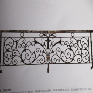 China Design Contemporary Modern Outdoor Steel Cast Iron Balcony Railing Easy Installation for Staircase Balustrades For Australia