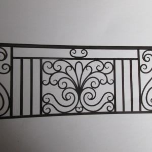 Home Villa Luxury Design Wrought Iron Railings Outdoor Balconies Powder Coated Iron Handrails Staircases Wrought Iron Balustrades China For Australia