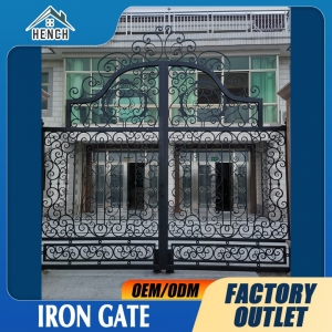 Wrought Iron Door Gate Unique Classic Ornate Wrought Iron Double Main Door China