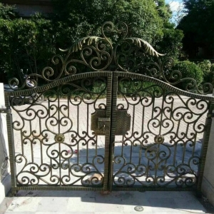  Outdoor Metal Gate for Driveway and Main Entrance