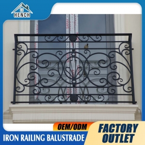 Home Villa Wrought Iron Railing Balustrades Balcony China Designs