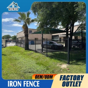Wholesale Price Customize Size Durable Contemporary Designs Wrought Iron Fence Railing with Accessories China For Australia