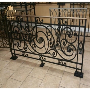 Home Villa Wrought Iron Railing Balcony Balustrades China Design For Sale