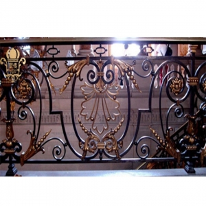 Luxury Fancy Wrought Iron Railing Staircase Railing Balcony Balustrades China Design For Australia