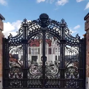  Luxury Fancy Wrought Iron Driveway Gate Wrought Iron Doors Designs China