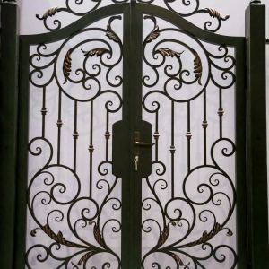Wrought Iron Gate China Door Traditional Premium Artistic Custom Iron Entrance Door