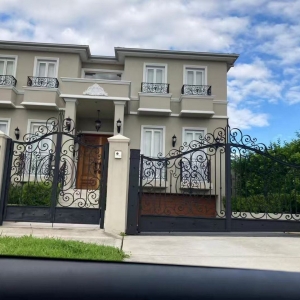 Wrought Iron Door Antique Elegant Hand Forged Wrought Iron Gate China Design