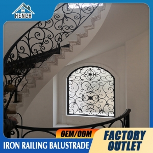 Fancy Indoor Outdoor Handrail Balustrade Railing Stair Railing Balcony Fence Panels China For Sale