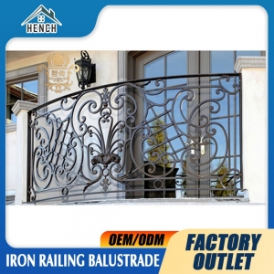 Wrought Modern Balustrade for  Hotel Fence Boundary Modern Balustrade Balcony China Design For Australia House