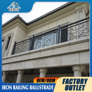 Fancy Modern Design Iron Balcony Railing Balustrade For Stairs And Outdoor Use China Design