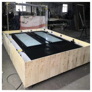 Luxury Residential Customized Design Glass Wrought Iron Doors Australia Home