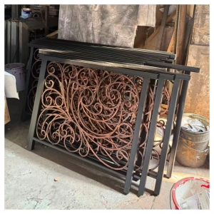 Home Villa Luxury Wrought Iron Railing Staircase Balustrades Design For Sale Australia 