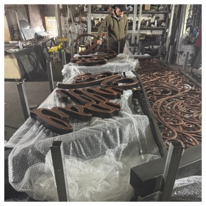 Hench Custom Made Villa Logo For Our Italy Customer 