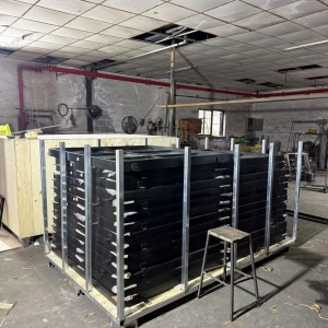 Hench Export USA Double Steel Glass Doors China For Sale 