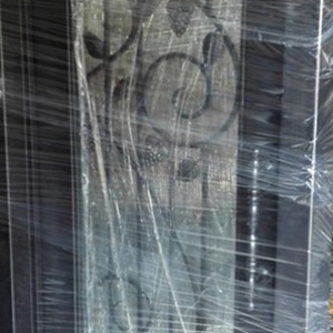 China wine wrought iron door design