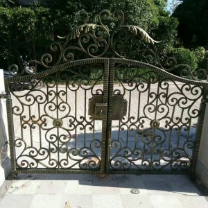 Iron Works Gate Aluminium Gate design for home 